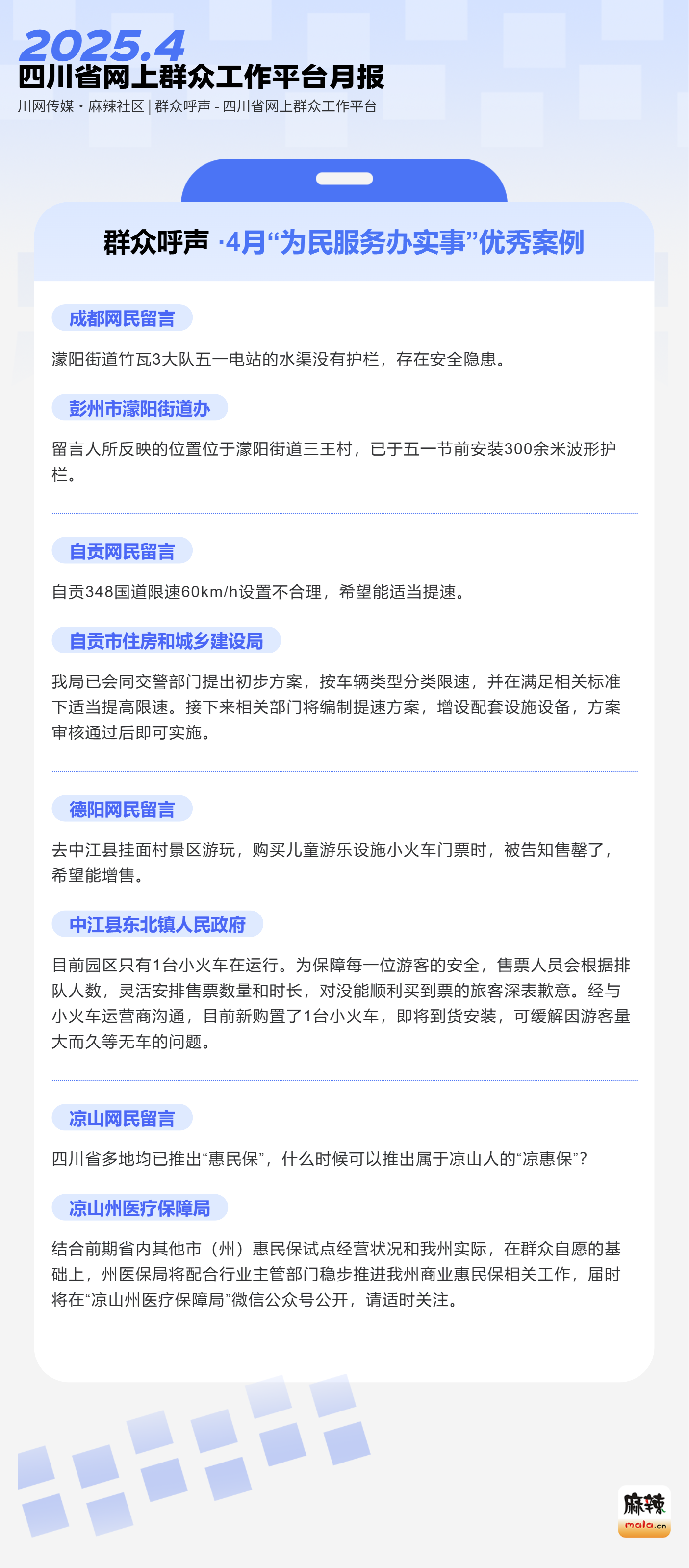 月报 - 群众呼声四川问政