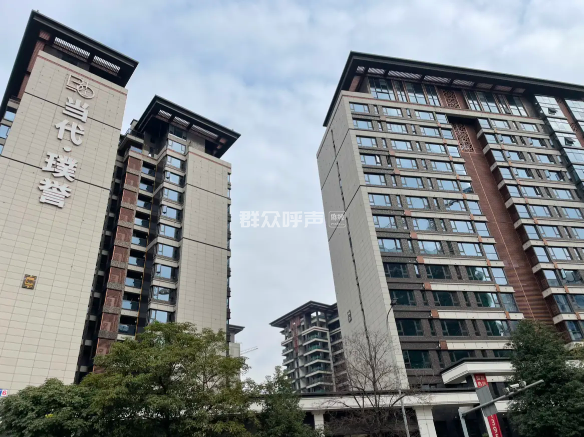 武侯区当代璞誉小区延期交房存在烂尾风险